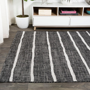 Colonia Berber Stripe Indoor/outdoor Area Rug
